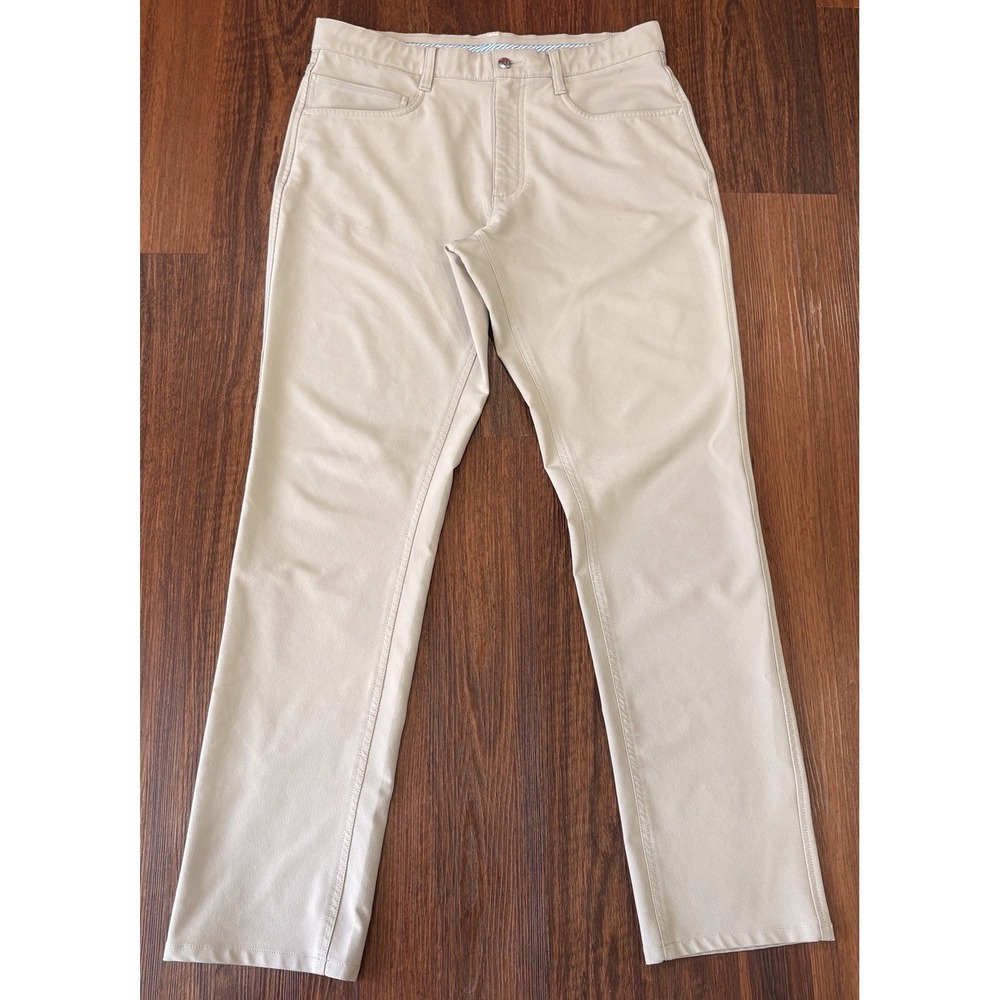 Footjoy Pants Mens 33 Beige Tan Pants Golfer Performance FJ Outdoors Mens 33x32